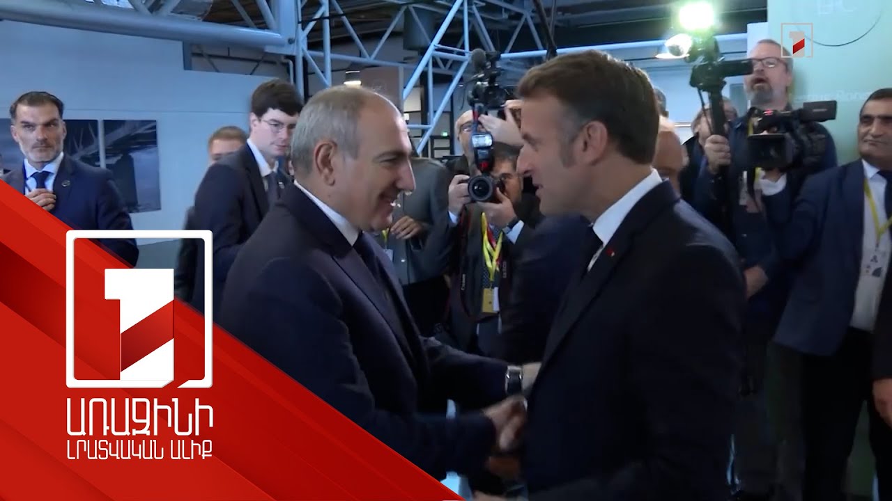 Fransa prezidenti Emmanuel Makron ilə isti görüş: Baş nazir