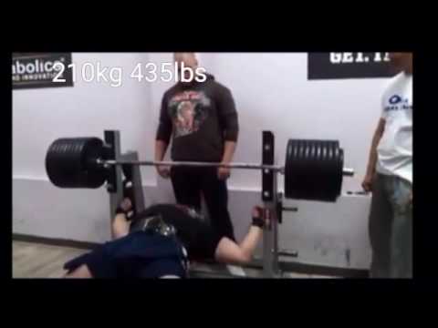 Savo Vjetrovic 210 kg