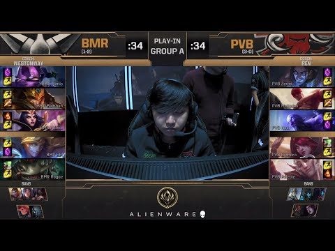 BMR ry0ma Leblanc vs PVB Naul Ryze Highlights - 2019 MSI Highlights | Day 1