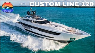120 CUSTOM LINE YACHT TOUR YACHT HABIT
