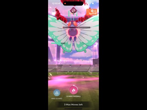 (No🍄🗡️) Bug Buzz/(Target) Signal Beam Gigantamax Butterfree Duo Battle, Sun weather, T4 helper