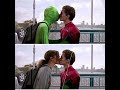 Tom Holland and Zendaya Kiss Behind the scenes of Spider-Man Far From Home  #Shorts