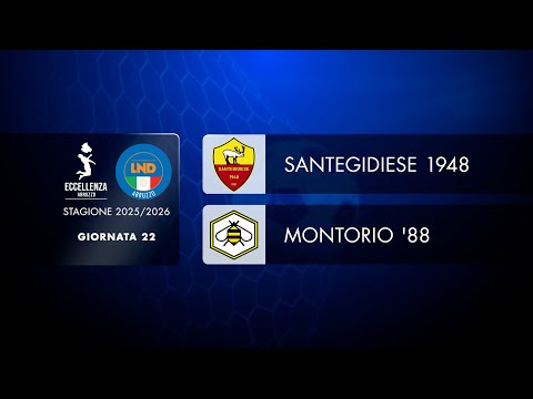 Eccellenza|22° giornata |Santegidiese - Montorio '88(1-0)