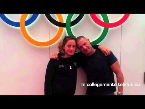 Alice Mizzau, nuotatrice friulana - Olimpiadi 2012 di Londra (GiovaniFvg.it)