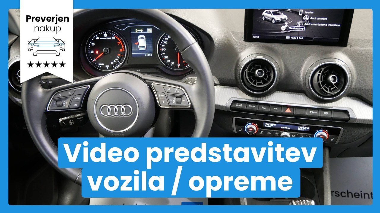 Audi Q2 30 TFSI S line - SLOVENSKO VOZILO