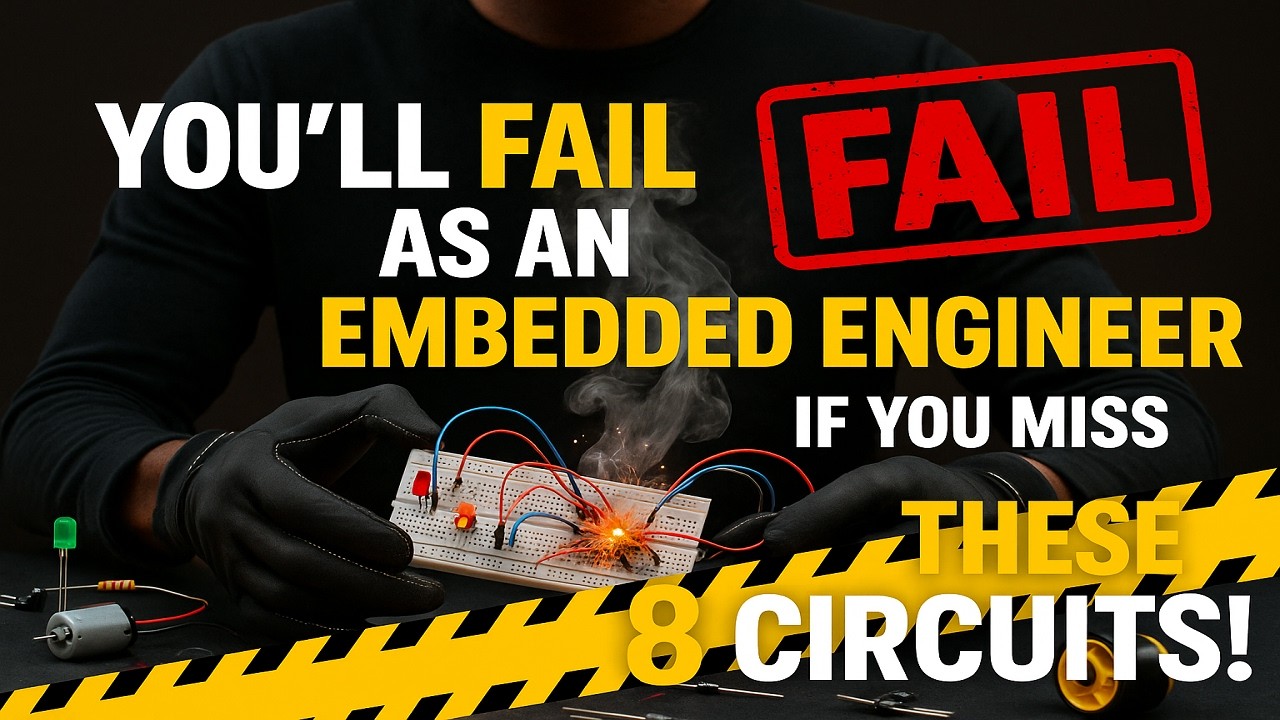 8 Basic Electronics Circuits Every Embedded Systems Engineer MUST Know