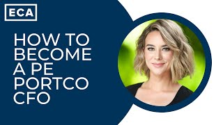 How to become a PE Portfolio Company CFO