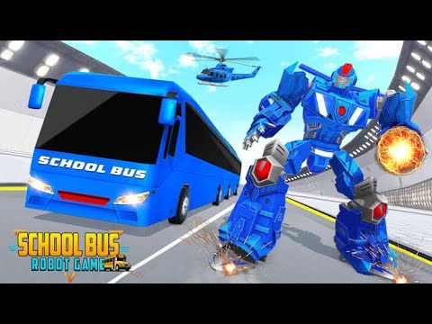 Bus Robot Police Car Multiple Transform War game 2023 #2 - Android/ios - Gameplay
