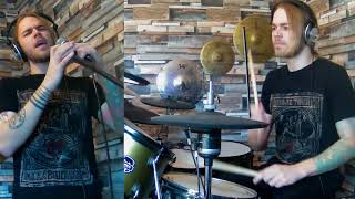 Vendetta red Seconds away drums &amp; vocals cover