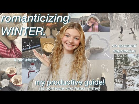 HOW TO ROMANTICIZE WINTER & fight the seasonal blues! ❄️ my GUIDE as a college student living in NYC