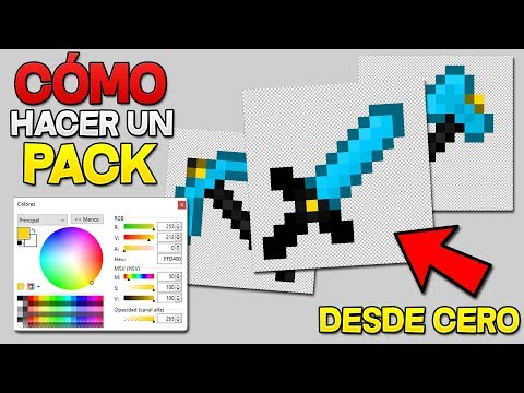 😲HOW TO MAKE A TEXTURE PACK FROM 0%?😲 |  Swords & Tools.