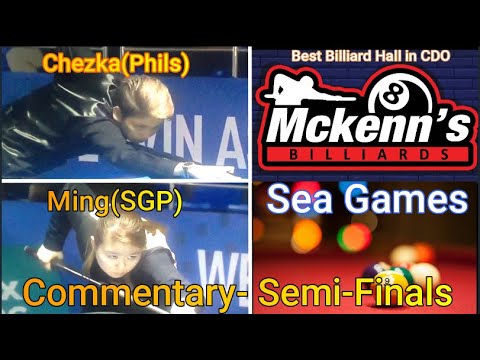 Billiards: Chezka Centeno(Phils) vs Tan Hoi Ming(SGP) - Semi-Finals Commentary