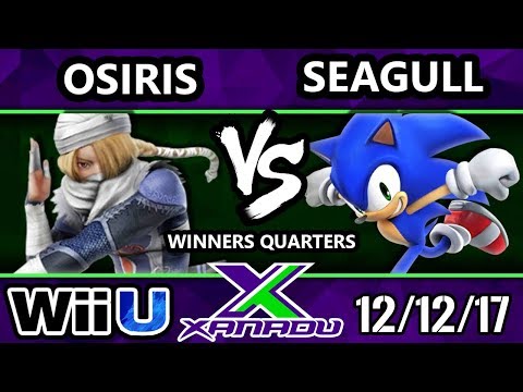 S@X 232 Smash 4 - Osiris (Sheik,Falco) Vs. Seagull (Sonic) -SSB4 Winners Quarters - Smash for Wii U.