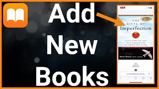 How To Add New Books To Apple Books App
