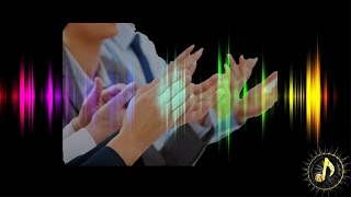 Audience cheering and clapping sound effect