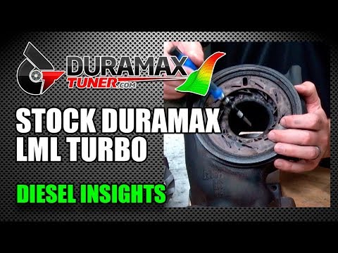 The stock Duramax LML Turbocharger - Diesel Insights