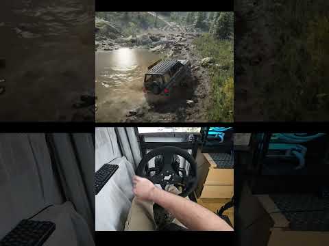 Nissan Patrol Y60 m57d30 SnowRunner offroad Gameplay #snowrunner #games #gaming #nissan #patrol
