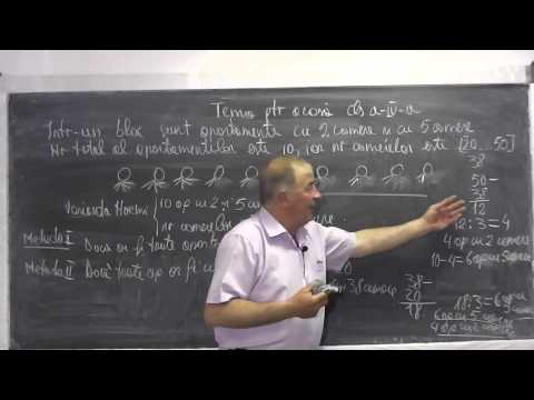 1/2 Lectia 525 - Metoda falsei ipoteze - Rezolvam problema lasata ca tema in Lectia 522 - Clasa 4