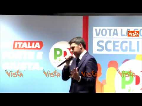 Renzi contro De Falco: "Se un candidato M5S alza le mani contro le donne, diciamo tutti no"