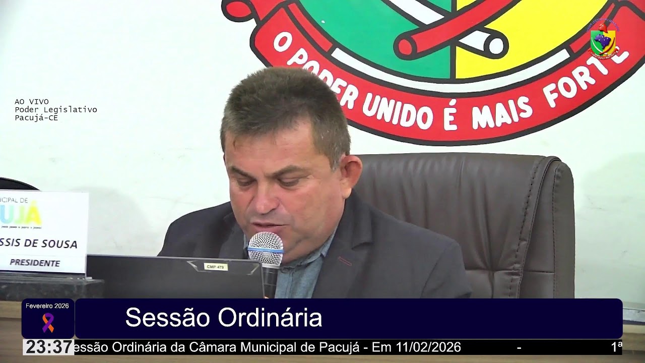 1ª SESSÃO ORDINÁRIA