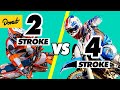 2 STROKE Vs 4 STROKE ENGINES How It Works SCIENCE GARAGE