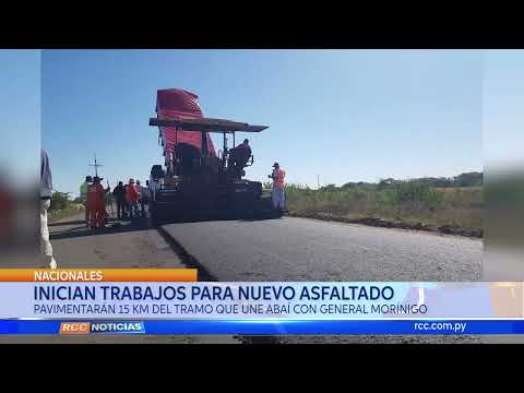 INICIAN TRABAJOS PARA NUEVO ASFALTADO