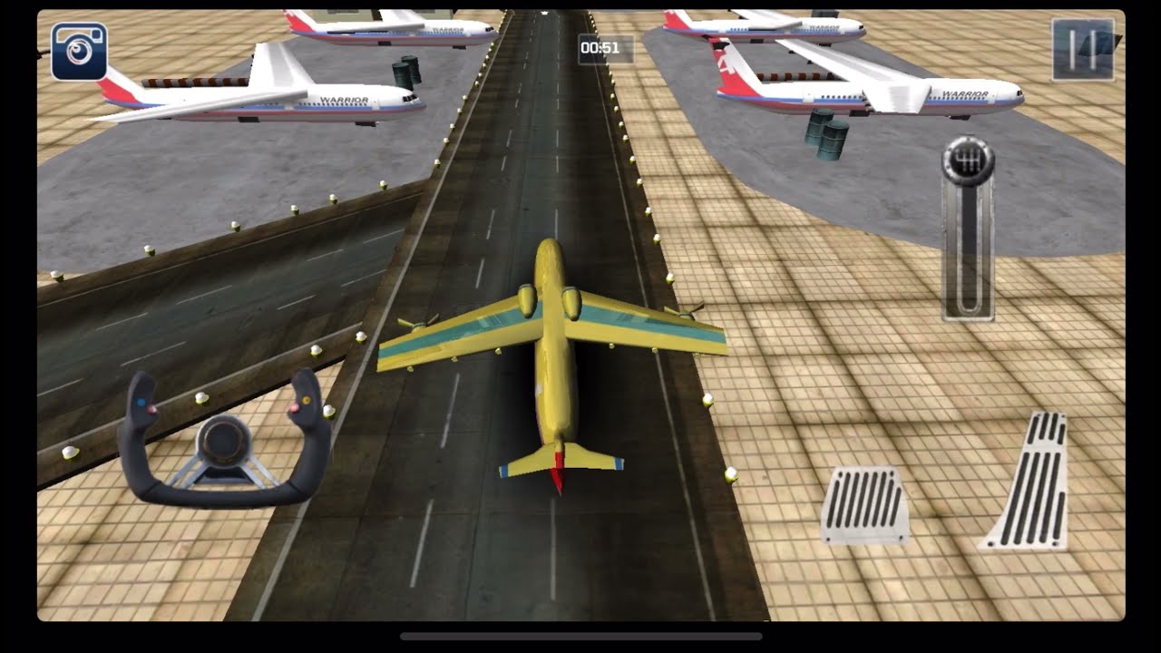 Airport Plane Parking 3D - Air Plane Driving Simulator - Android/IOS GamePlay