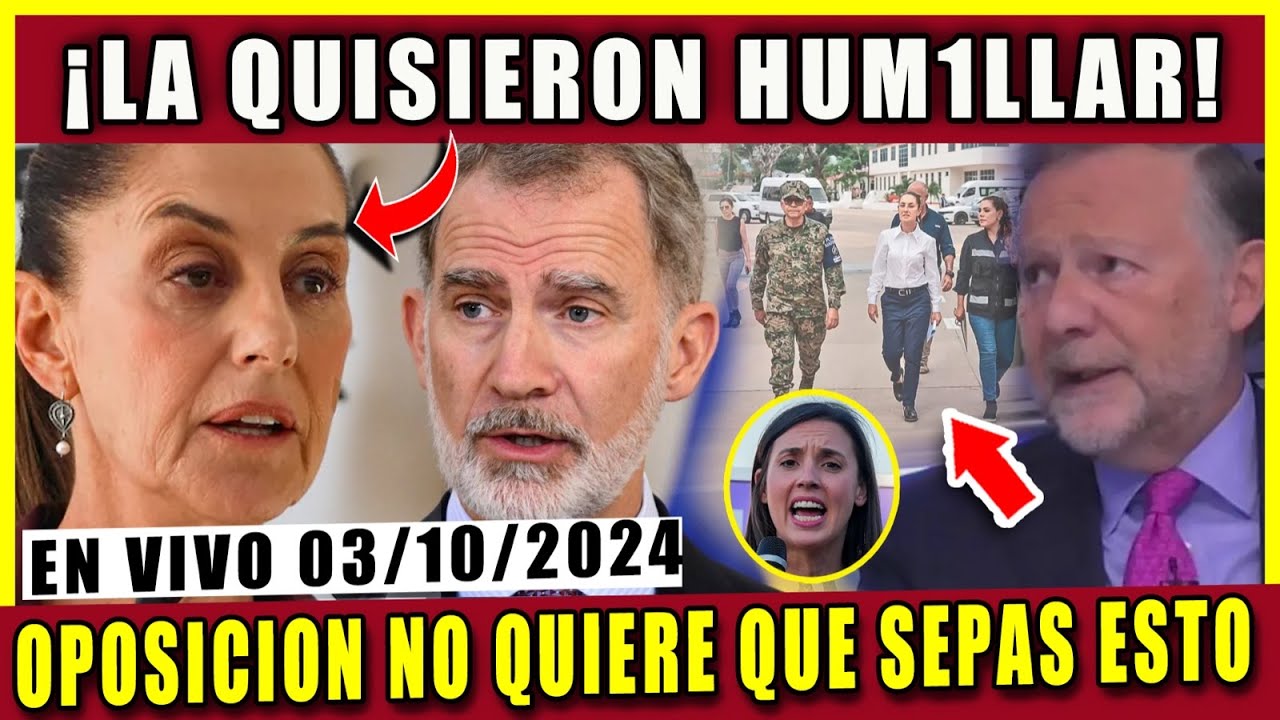 CLAUDIA SE LES PONE BR4VA A LOS ESPAÑOLES!! EXIGE DISCULPAS A LA DE YA, OPOSICIÓN EN SHOCK