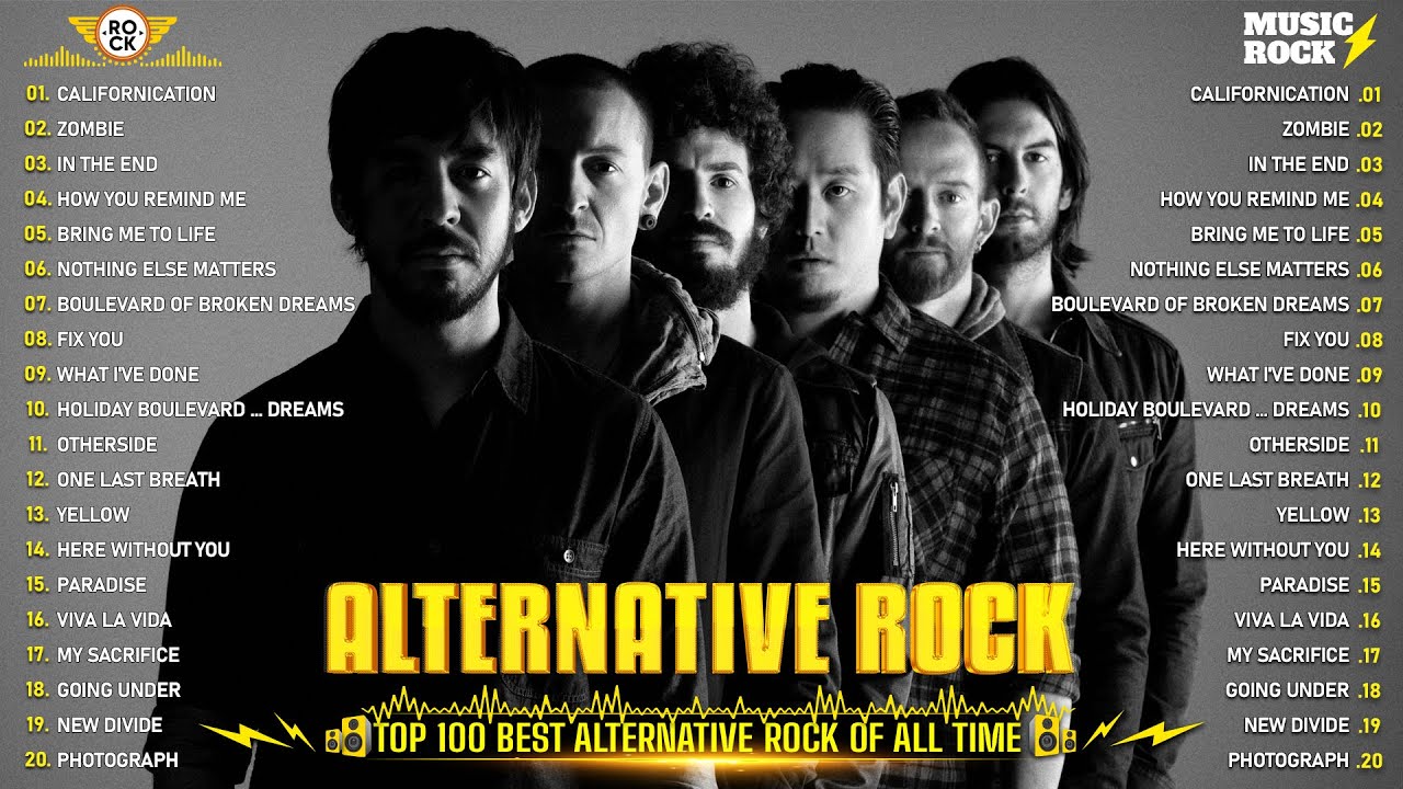 Alternative Rock Vibes⚡Linkin Park, Evanescence, Coldplay, Creed, Hinder, Nickelback, and AudioSlave