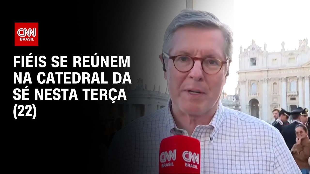 Fiéis prestam homenagens ao papa Francisco | BASTIDORES CNN