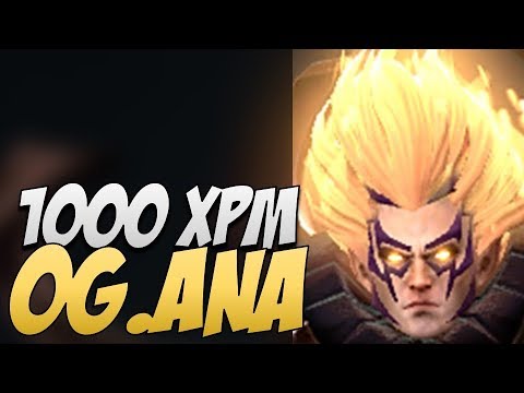 OG.Ana Invoker with 1000 XPM - VERY GOOD | Dota Gameplay