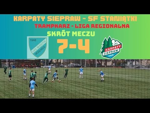 Skrót  Błękitni Modlnica  - Karpaty Siepraw  7:4 Trampkarz Liga Regionalna 