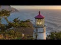 Peaceful music, "Shine Like a Lighthouse"  by Tim Janis narrated by Barbara Bush