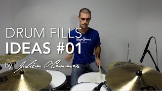 Cours de batterie -  Drum Fills Ideas #01 