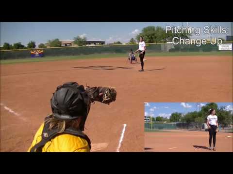 Kymberlyn Baldwin Softball Skills Video   2018 Pitcher