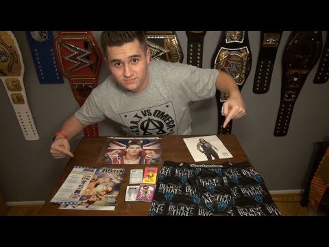 PRO WRESTLING LOOT MYSTERY BOX - JANUARY 2018 REVIEW!