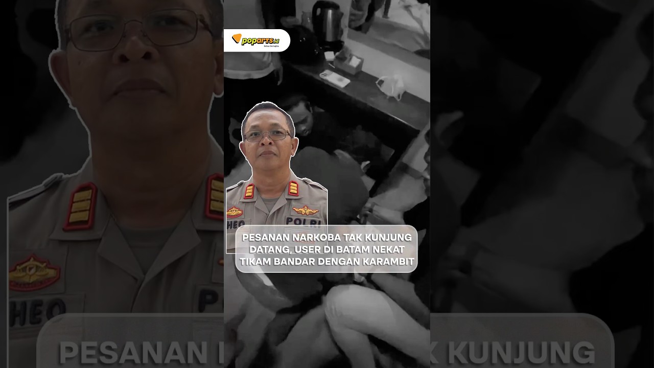 Pesanan Narkoba Tak Kunjung Datang, User di Batam Nekat Tikam Bandar Dengan Karambit #popartsid