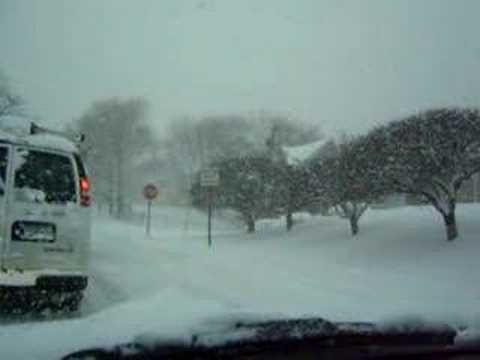 20071213 Heavy Snow @ Poughkeepsie NY