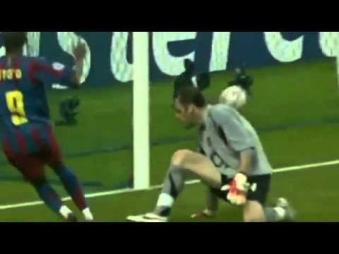 Gol de Samuel Eto'o final de champions 2006