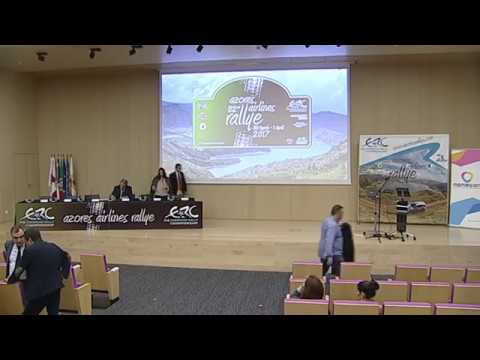 FIA ERC Azores Airlines Rallye 2017 | LIVE PRESENTATION MARCH 6TH 2017