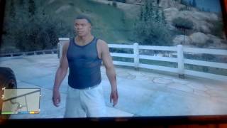 The ending of the GTA 5 video