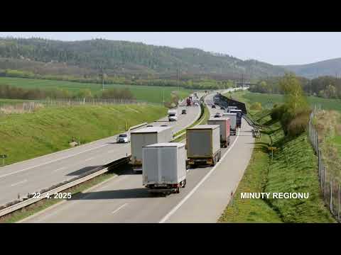 D1 u Bělotína je rizikovým úsekem kvůli spěchu a nepozornosti řidičů