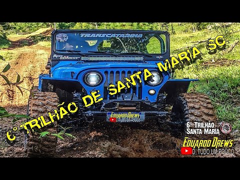 Inicio Do 6º Trilhão de Santa Maria SC 2023 Jeep Clube Amigos do Toro