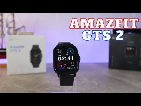 Amazfit GTS 2 Smartwatch 1.65 AMOLED Display 3GB Storage 7-Day Battery Phone Calls 12 Sports Modes