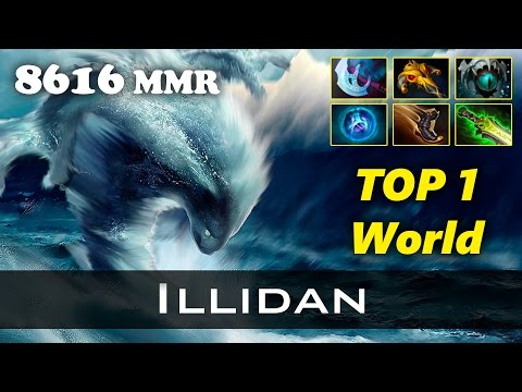 Dota 2 - Illidan Morphling - 8616 MMR Ranked Match