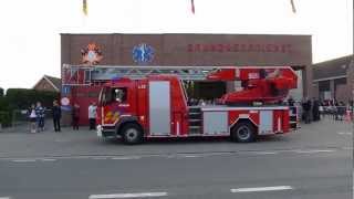preview picture of video 'Nieuwe ladderwagen brandweer Wichelen'