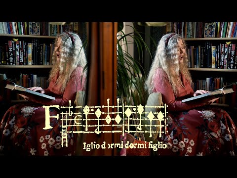 Lyllaby from 1600's: "Figlio dormi"  by Giovanni Girolamo Kapsberger - soprano & theorbo