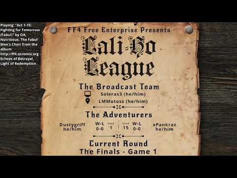 Final Fantasy IV Free Enterprise LaliHo League Finals - Dustygriff vs xPankraz Game 1 [6/2/21]