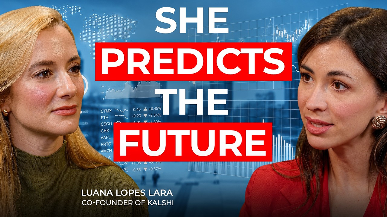 Luana Lopes Lara, Co-Founder of Kalshi, interviewed by Marina Mogilko on the Silicon Valley Girl Podcast