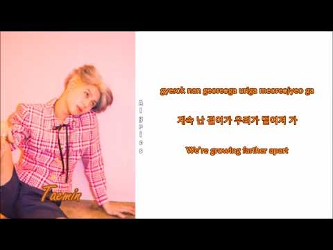 SHINee - Farewell My Love (Rom-Han-Eng Lyrics) Color & Picture Coded